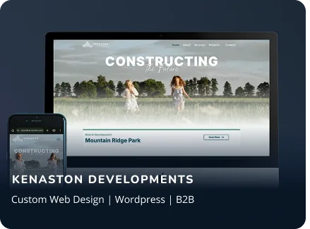 Kenaston Development website preview